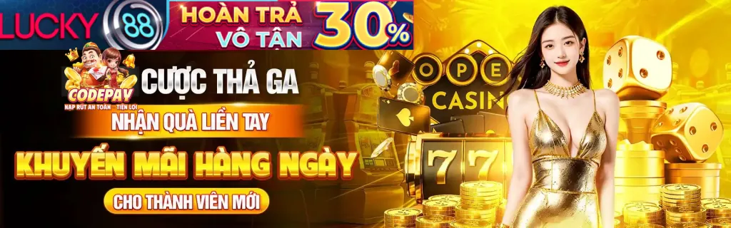Biểu ngữ quảng cáo khuyến mãi game nổ hũ tại ok8386 trang chủ chính thức